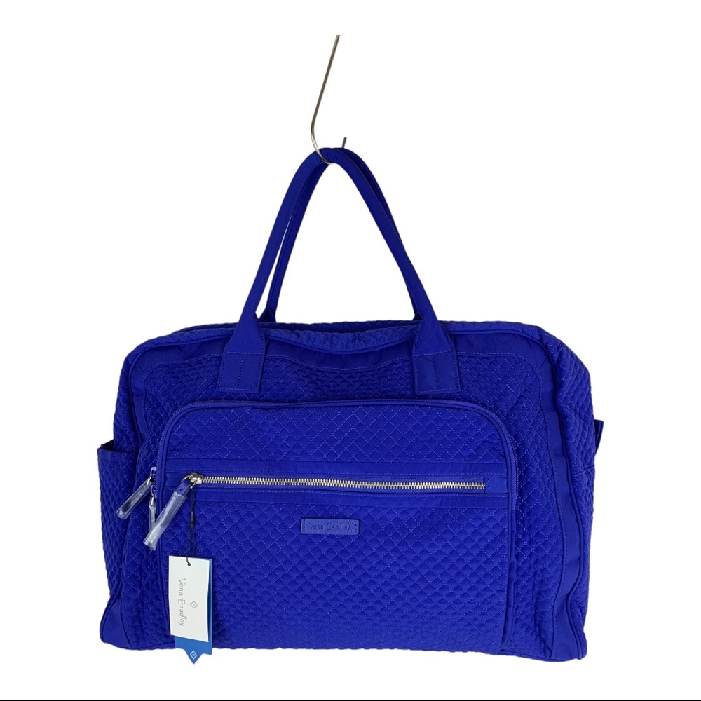 Vera Bradley Iconic Weekender Gage Blue